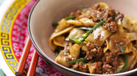 Sichuan spicy pork and noodles Recipe | Good Food image