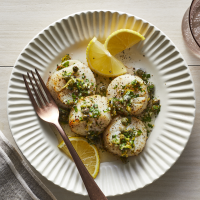 Air-Fryer Scallops Recipe | EatingWell image
