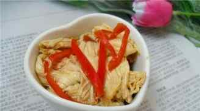 Red pepper mixed with yuba recipe - Simple Chinese Food image
