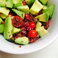 Red Quinoa and Avocado Salad Recipe | Allrecipes image
