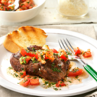 Bruschetta Steak Recipe: How to Make It - Taste of Home image