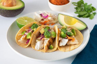 Healthy Grilled Fish Tacos - Mission Foods image