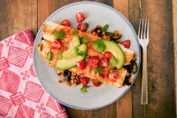 Best Vegetarian Enchiladas Recipe - How To Make Vegetarian ... image