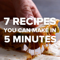 EASY SNACKS TO MAKE IN 5 MINUTES RECIPES