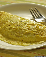 Perfect Cheese Omelet Recipe | Martha Stewart image