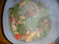 Garlic Chicken Breast With String Beans Recipe - Food.com image