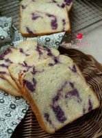 Purple Sweet Potato Bread recipe - Simple Chinese Food image