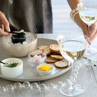 California Caviar Tasting Recipe | MyRecipes image