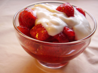 Strawberries and Cream Recipe - Food.com image