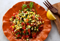 Tomato, Cucumber and Corn Salad Recipe - NYT Cooking image