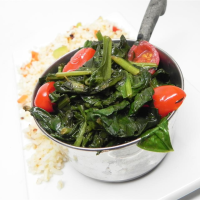 Kickin' Vegetarian Collard Greens Recipe | Allrecipes image