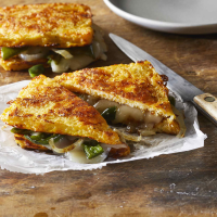 Cauliflower Grilled Cheese Sandwiches Recipe | EatingWell image