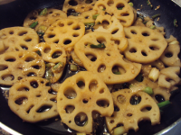 Stir-Fried Lotus Root With Sesame and Green Onions Recipe ... image