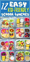 50+ School Lunch Ideas | Healthy & Easy School Lunches ... image