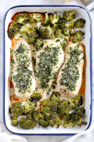 One Pan Parmesan-Crusted Chicken with Broccoli image