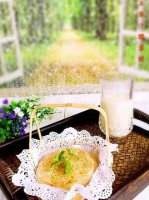 Sesame Corn Glutinous Rice Cake recipe - Simple Chinese Food image
