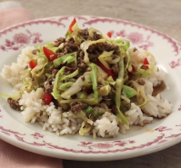 Black Pepper Beef and Cabbage Stir Fry Recipe | Allrecipes image