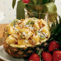 Festive Pineapple Boat Recipe: How to Make It image
