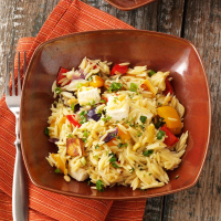 Roasted Vegetable Pasta Salad Recipe: How to Make It image