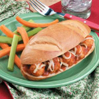 Turkey Meatball Subs Recipe: How to Make It image