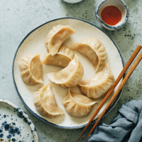 Steamed Vegetable Dumplings Recipe | EatingWell image