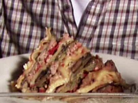 Slow Cooker Lasagna Recipe | Alton Brown | Cooking Channel image