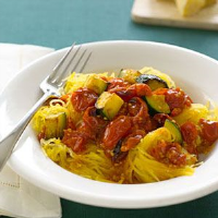 Roasted Spaghetti Squash, Tomatoes & Zucchini image