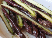 Grilled Purple Asparagus | Just A Pinch Recipes image