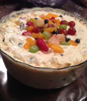 Super Creamy Fruit Salad Recipe - Food.com image