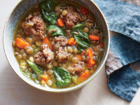 Herby Lentil-and-Sausage Soup Recipe | Cooking Light image
