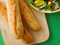 Almost-Famous Breadsticks Recipe | Food Network Kitchen ... image