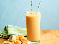 Papaya-Banana Smoothie Recipe | Bobby Flay | Food Network image