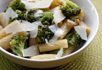 Pasta with Roasted Broccoli, Garlic and Oil image