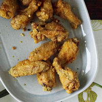 Salt and Pepper Chicken Wings Recipe | MyRecipes image
