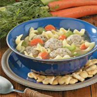 Contest-Winning Turkey Meatball Soup Recipe: How to Make It image