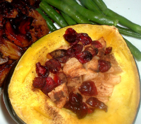 Baked Cranberry Acorn Squash Recipe - Food.com image