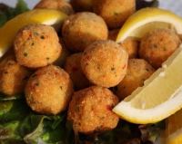 Spicy Fried Fish Balls Recipe | SideChef image