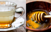Coconut Ginger Tea With Lime, Honey and Turmeric Recipe ... image