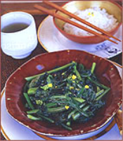 Stir-Fried Chinese Greens Recipe - Jeffrey Alford, Naomi ... image