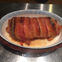 Sweet Bacon Wrapped Pork Loin Recipe | Allrecipes image