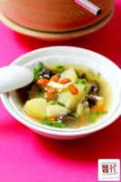 Winter melon & wolfberries soup (vegetarian), Recipe Petitchef image