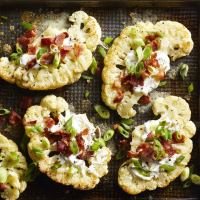 Loaded Cauliflower Bites Recipe | EatingWell image