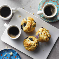 Low-Carb Blueberry Muffins Recipe | EatingWell image