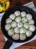 Fresh meat fried buns recipe - Simple Chinese Food image