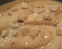 Crock Pot Bone-In Chicken Breast With Mushroom Gravy ... image