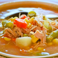 Turkey Vegetable Soup Recipe - Food Fanatic image