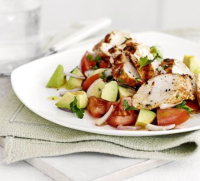 Chicken breast with avocado salad recipe | BBC Good Food image
