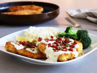 Top Secret Recipes | BJ's Restaurant and Brewhouse Parmesan Crusted Chicken Breast image