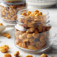 Sweet & Spicy Peanuts Recipe: How to Make It image