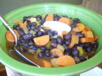 Black Bean Soup With Cumin and Coriander Recipe - Food.com image